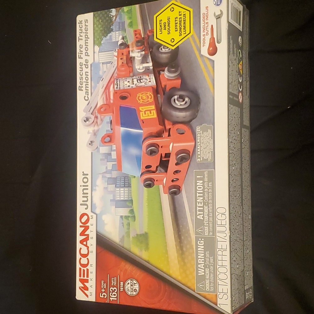 Meccano Junior Rescue Fire Truck